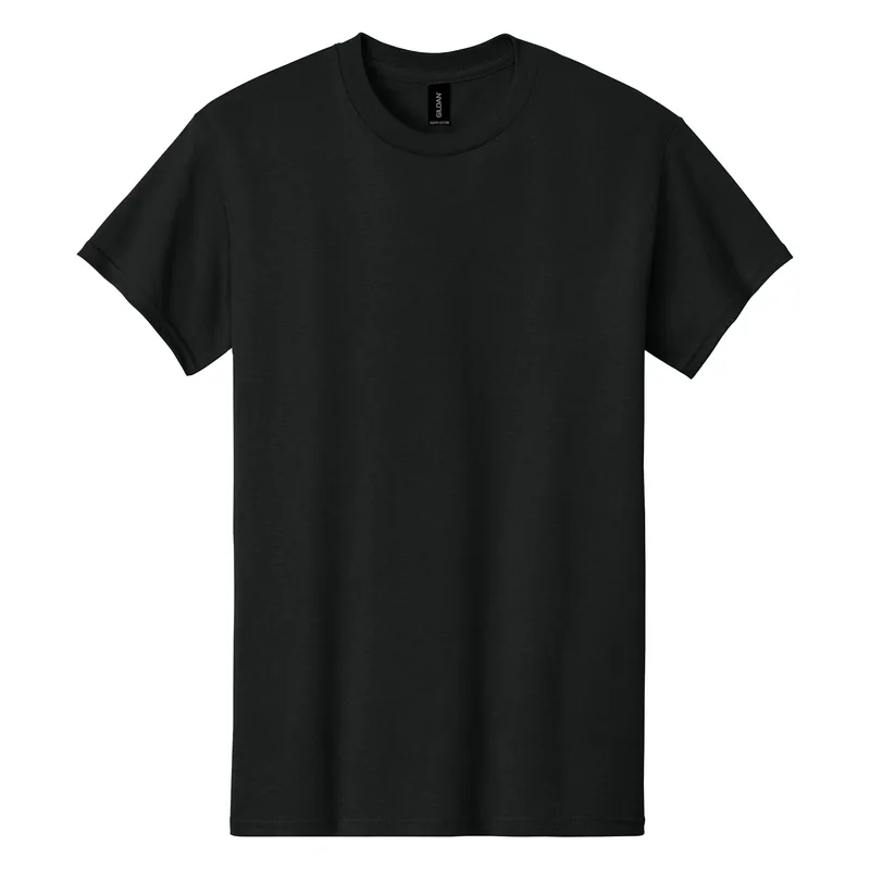 Gildan 5000 in Black, front