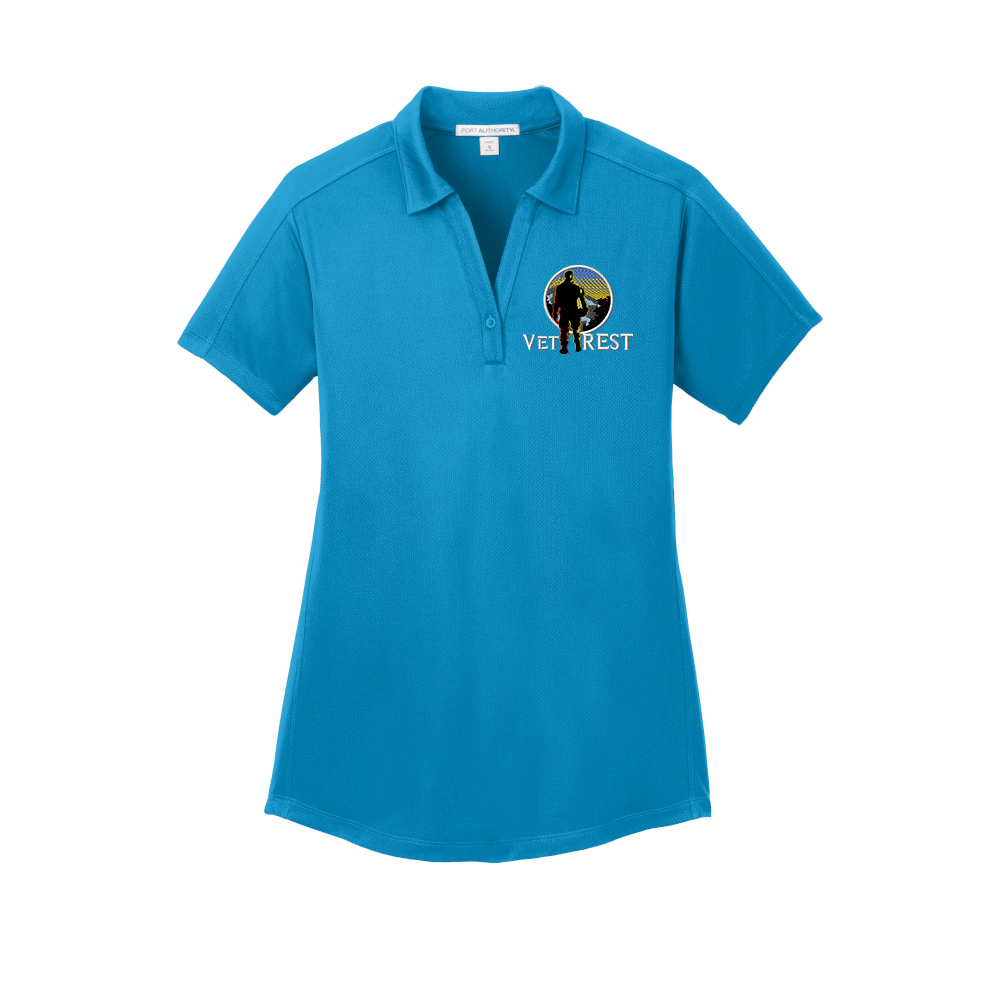 Vet Rest Short Sleeve Polo For Ladies