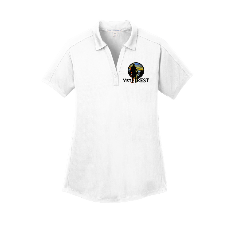 Vet Rest Short Sleeve Polo For Ladies